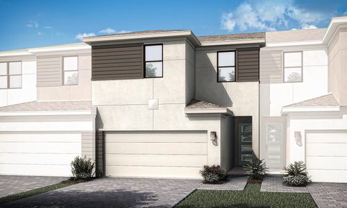 New construction Townhouse house 9894 Sw Torquay Dr, Port St. Lucie, FL 34987 - image