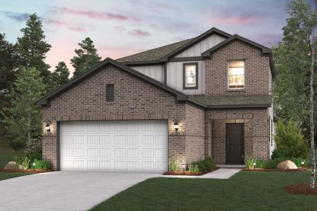 New construction Single-Family house 16905 Needlepoint Drive, Conroe, TX 77302 HAMPTON- photo 0