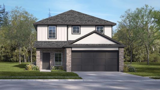 New construction Single-Family house 7714 Jeske Rd, Needville, TX 77461 plan Nicole - X30N - image