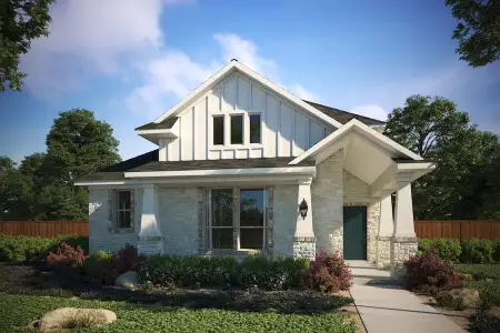 New construction Single-Family house 132 Tenny Ln, Kyle, TX 78640 plan Scarlet - image