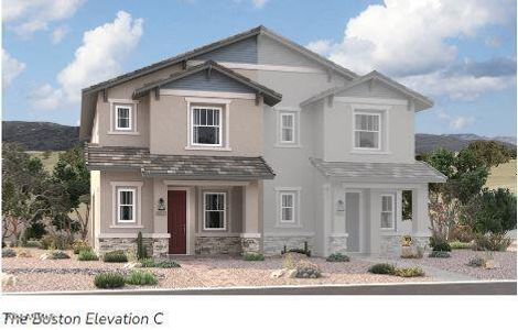 New construction Single-Family house 2909 N Evergreen Street, Buckeye, AZ 85396 Boston- photo 0