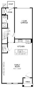 New construction Townhouse house 1929 Kinnard Aly, Kennesaw, GA 30144 plan Cooke - image