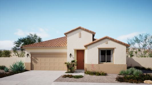 New construction Single-Family house 7044 E Bushy Trail Lane, San Tan Valley, AZ 85143 - photo 0