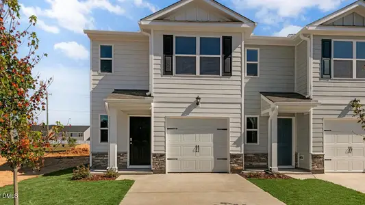 New construction Townhouse house 543 Stream Walk Xing, Wendell, NC 27591 plan PEARSON - image