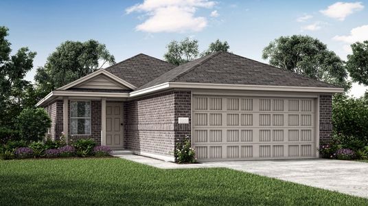 New construction Single-Family house 14109 Inglebert Street, Pilot Point, TX 76258 Red Oak II- photo 0