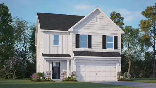 New construction Single-Family house 321 Chapel St, Fuquay Varina, NC 27526 plan Robie - Tradition - image