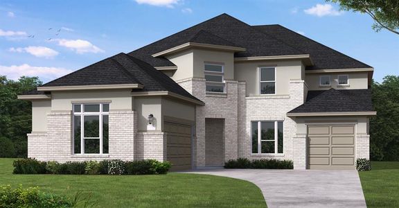 New construction Single-Family house 2905 Half Moon Wy, Northlake, TX 76247 plan Lockhart - image
