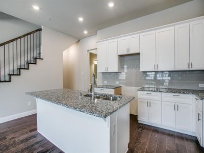 New construction Townhouse house 4160 Wetstone Lane, Frisco, TX 75034 Blackstone- photo 0