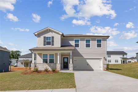 New construction Single-Family house 572 Arborston Wy, Jefferson, GA 30549 plan Travis - image