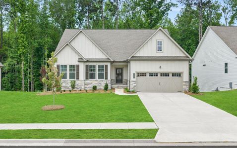 New construction Single-Family house 55 Black Rock Rdg, Sharpsburg, GA 30277 Grayson with Basement- photo 0