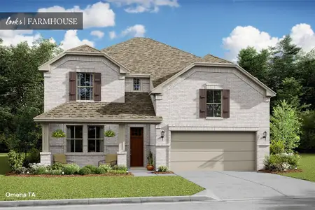 New construction Single-Family house 15315 Laurel Oak Ln, Santa Fe, TX 77517 Omaha- photo 0