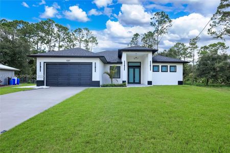New construction Single-Family house 1207 Ramus St E, Lehigh Acres, FL 33974 - image
