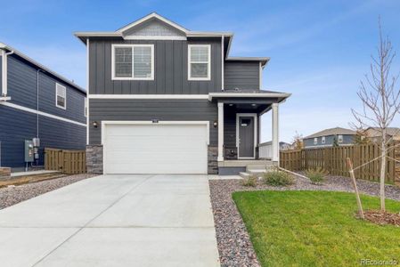 New construction Single-Family house 1916 Pinnacle Avenue, Lochbuie, CO 80603 Elder- photo 0