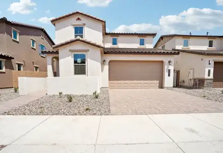 New construction Single-Family house 21482 E Cattle Dr, Queen Creek, AZ 85142 plan 3521 Elevation A - image