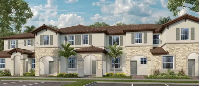 New construction Townhouse house 2624 Se 27 Dr, Homestead, FL 33035 - image