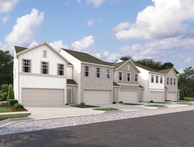 New construction Townhouse house 11 Adeline Dr, Cartersville, GA 30120 plan Marigold - image