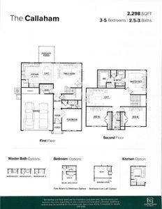New construction Single-Family house 241 Creekside Cir, Williamston, SC 29730 plan Callaham - image