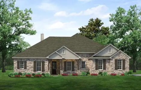 New construction Single-Family house 660 County Rd 200, Valley View, TX 76272 - image
