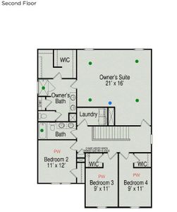 New construction Single-Family house 117 Townsend Wy, Unit 229, Chapel Hill, TN 37034 plan The Harrington - image 3