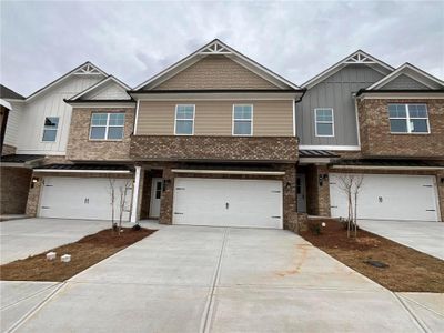 New construction Townhouse house 21 Creekside Commons Dr, Hoschton, GA 30548 null- photo 5 5