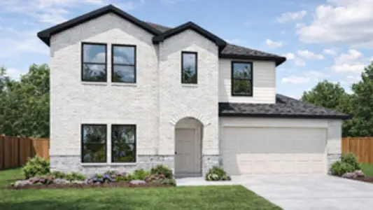 New construction Single-Family house 264 Ice Shore Trl, Dayton, TX 77535 plan Naples - image