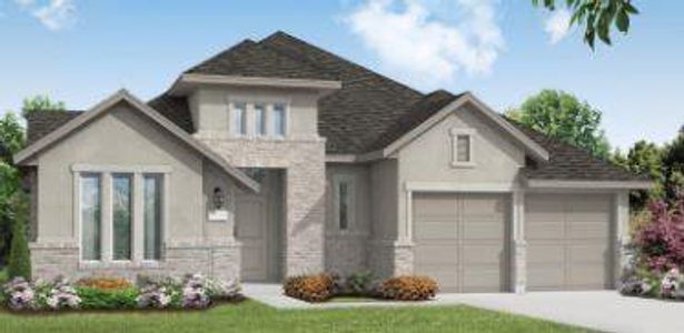 New construction Single-Family house 31922 Lillie Lilac Lane, Hockley, TX 77447 Eden (2450-HV-45)- photo 0