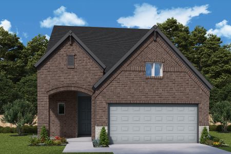 New construction Single-Family house 1321 S Brook Dr, Leander, TX 78641 plan The Marshall - image