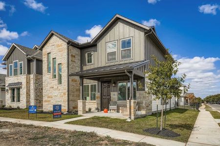 New construction Single-Family house 376 Orleanian Dr, Buda, TX 78610 plan Emmerson - image