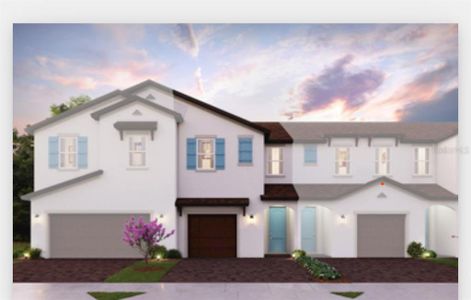 New construction Townhouse house 4405 Small Creek Road, Kissimmee, FL 34744 - photo 0