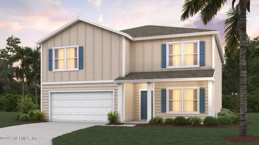 New construction Single-Family house 32 Sawdust Ln, Palm Coast, FL 32137 - image