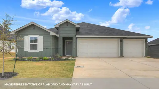 New construction Single-Family house 185 Teal St, Fredericksburg, TX 78624 plan The Grayson - image