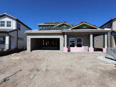 New construction Single-Family house 1734 Suttonset Trl, Zephyrhills, FL 33541 plan Newport II Bonus - image