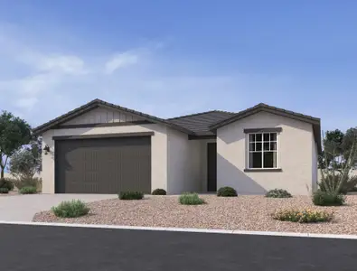 New construction Single-Family house 6455 E Fiddleneck Wy, San Tan Valley, AZ 85142 plan Marigold - image