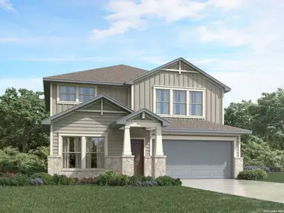 New construction Single-Family house 885 Broken Holw, San Antonio, TX 78260 plan The Reynolds (890) - image
