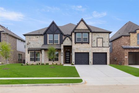 New construction Single-Family house 332 Lovett Lane, Burleson, TX 76028 Brentwood 3F (w/Media)- photo 0