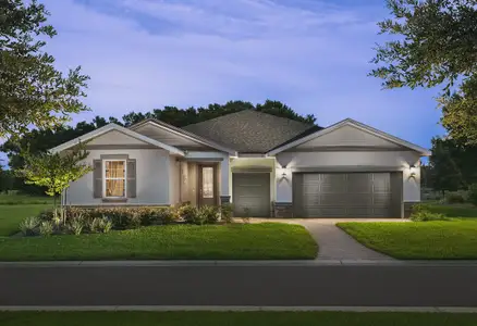 New construction Single-Family house 5693 Nw 46Th Place Rd, Ocala, FL 34482 plan Liberty Elevation C - image