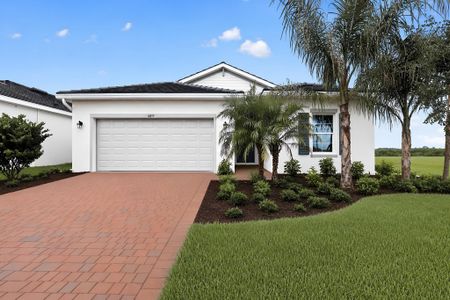 New construction Single-Family house 16853 Red Lantana Trce, Alva, FL 33920 plan Carson - image