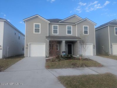 New construction Townhouse house 235 Brazil Nut Cir, Jacksonville, FL 32218 plan Davor - image