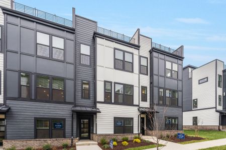 New construction Multi-Family house 215 Harmony Aly, Nashville, TN 37207 plan Haggard - image