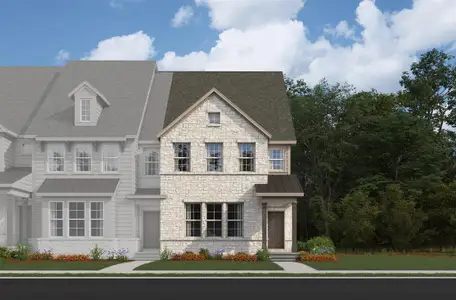 New construction Townhouse house 7860 Manilla Dr, Rowlett, TX 75088 plan Baltic - image