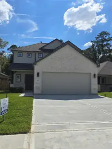 New construction Single-Family house 6630 Old Cypress Landing Ln, Humble, TX 77338 Plan 143- photo 0