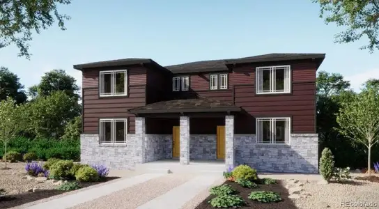 New construction Duplex house 5432 N Denali Blvd, Aurora, CO 80019 - image