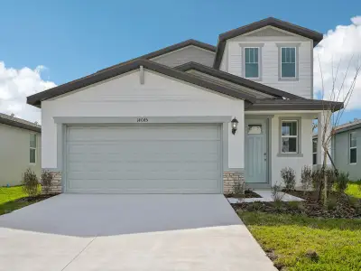 New construction Single-Family house 14045 Crutchfield Ct, Parrish, FL 34219 Yellowstone- photo 0