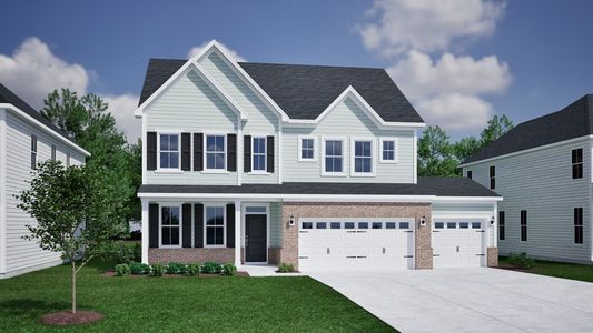 New construction Single-Family house 2132 Channel St, Graham, NC 27253 plan Mulberry - image
