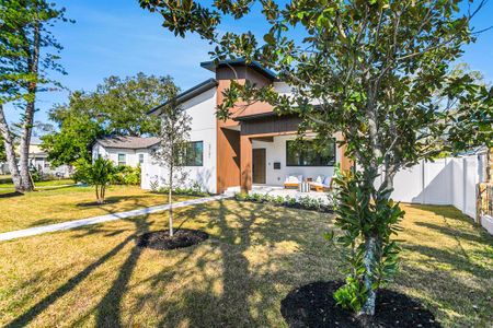 Front Yard with open porch