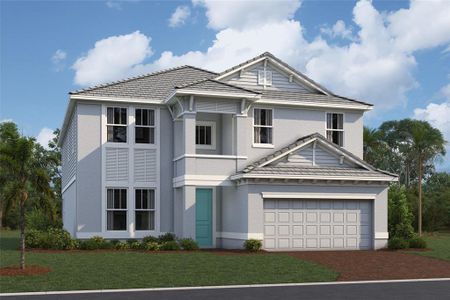 New construction Single-Family house 7559 Hawkstone Dr, Sarasota, FL 34241 plan Estero - image