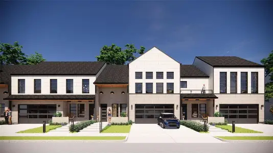 New construction Townhouse house 1430 Mars Lander Ln, Wylie, TX 75098 plan Nova - image 9