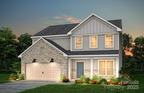 New construction Single-Family house 1556 Gossage Ln Nw, Concord, NC 28027 plan Mercer - image
