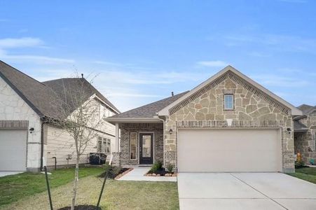 New construction Single-Family house 23215 Birmingham Grove Lane, Tomball, TX 77375 Leopold- photo 0