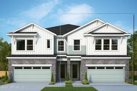 New construction Townhouse house 10125 Element Rd, Jacksonville, FL 32256 null- photo 0